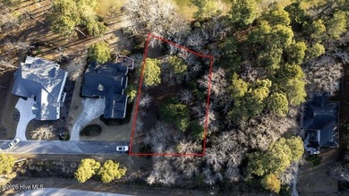 Located at the end of a quiet cul-de-sac, this approximately on Rivers Edge Golf Club in North Carolina - for sale on GolfHomes.com, golf home, golf lot