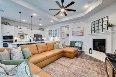 Step into effortless living in this beautiful one-story, located on The Tribute At the Colony in Texas - for sale on GolfHomes.com, golf home, golf lot