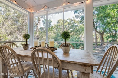 Nestled in the heart of Bald Head Island, this five-bedroom on Bald Head Island Golf Club in North Carolina - for sale on GolfHomes.com, golf home, golf lot