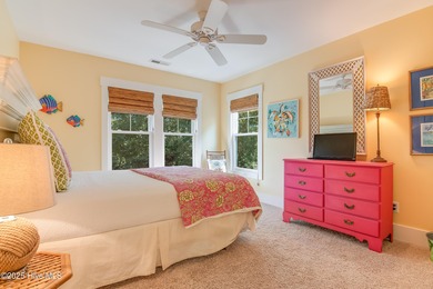 Nestled in the heart of Bald Head Island, this five-bedroom on Bald Head Island Golf Club in North Carolina - for sale on GolfHomes.com, golf home, golf lot