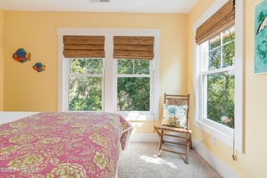 Nestled in the heart of Bald Head Island, this five-bedroom on Bald Head Island Golf Club in North Carolina - for sale on GolfHomes.com, golf home, golf lot