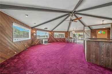 Great house with vaulted round wood ceiling, windows seem newer on The Riviera Hills Golf and Country Club in California - for sale on GolfHomes.com, golf home, golf lot