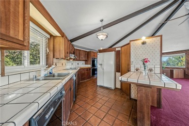 Great house with vaulted round wood ceiling, windows seem newer on The Riviera Hills Golf and Country Club in California - for sale on GolfHomes.com, golf home, golf lot