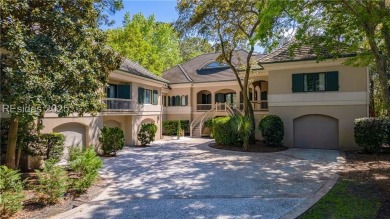 Castle by the Sea! Income-generating 7BR home with 6 ensuite on Palmetto Dunes Golf Course and Resort in South Carolina - for sale on GolfHomes.com, golf home, golf lot