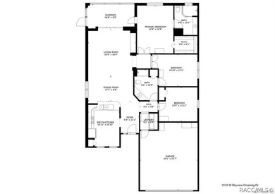 Move-in ready Terra Vista home offered at an excellent price! on Skyview At Terra Vista Golf and Country Club in Florida - for sale on GolfHomes.com, golf home, golf lot