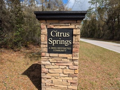 Build your dream home in the desirable Citrus Springs on Citrus Springs Country Club in Florida - for sale on GolfHomes.com, golf home, golf lot