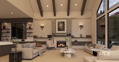 An exceptional single-level custom home set on over half an acre on BanBury Golf Club in Idaho - for sale on GolfHomes.com, golf home, golf lot