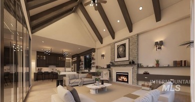 An exceptional single-level custom home set on over half an acre on BanBury Golf Club in Idaho - for sale on GolfHomes.com, golf home, golf lot