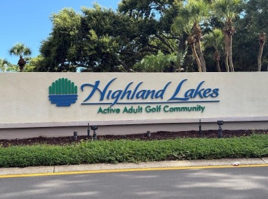 HUGE PRICE IMPROVEMENT! GORGEOUS two bed/two bath condo in the on Highland Lakes Executive Golf Course in Florida - for sale on GolfHomes.com, golf home, golf lot
