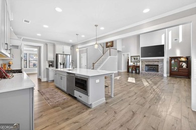 Stunning like-new 5 bedroom, 3.5 bath home in the highly on Traditions of Braselton Golf Club in Georgia - for sale on GolfHomes.com, golf home, golf lot