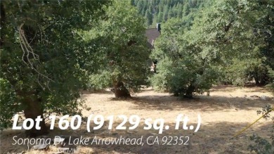 Prime Lot in Lake Arrowhead with Breathtaking Views  Lake on Lake Arrowhead Country Club in California - for sale on GolfHomes.com, golf home, golf lot