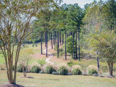 Gorgeous flat golf course lot with stunning views on cul-de-sac on Chapel Ridge Golf Club in North Carolina - for sale on GolfHomes.com, golf home, golf lot