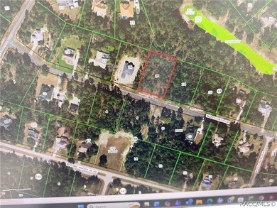 ONE ACCRE SITE BACS TO OLD GOLF COURSE QUIET SSTREET AND AREA OF on Pine Ridge Community Golf and Country Club in Florida - for sale on GolfHomes.com, golf home, golf lot