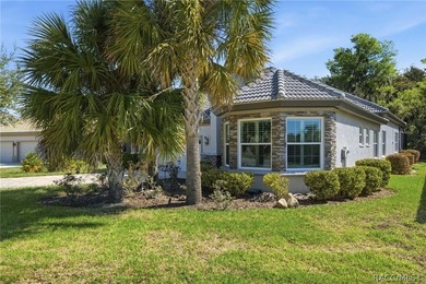 THIS GORGEOUS CUSTOM HOME welcomes you with an intricately on Skyview At Terra Vista Golf and Country Club in Florida - for sale on GolfHomes.com, golf home, golf lot