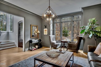 Amazing estate on a level, private lot in Governors Club, home on Governors Club in North Carolina - for sale on GolfHomes.com, golf home, golf lot