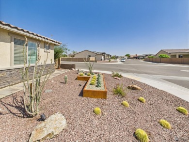 immaculate 2023 Elliott Home in Estrella at Mesa del Sol - on Mesa Del Sol Golf Club in Arizona - for sale on GolfHomes.com, golf home, golf lot