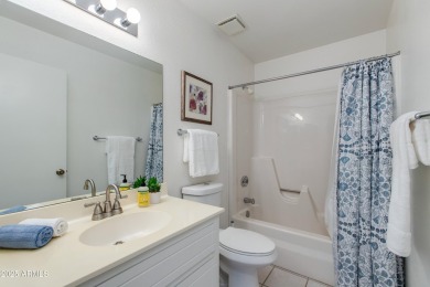 At under 285K, this tastefully updated 2BR/2BA patio-home with on Fountain of the Sun Country Club in Arizona - for sale on GolfHomes.com, golf home, golf lot