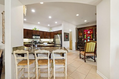 Perched on the 18th fairway with sweeping mountain, golf course on Golf Club At La Quinta in California - for sale on GolfHomes.com, golf home, golf lot