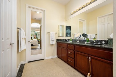 Perched on the 18th fairway with sweeping mountain, golf course on Golf Club At La Quinta in California - for sale on GolfHomes.com, golf home, golf lot