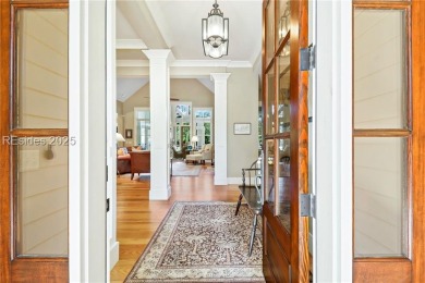 Experience the Lowcountry lifestyle in this custom-built home in on Oldfield Golf Club in South Carolina - for sale on GolfHomes.com, golf home, golf lot