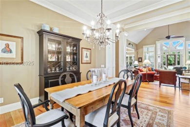 Experience the Lowcountry lifestyle in this custom-built home in on Oldfield Golf Club in South Carolina - for sale on GolfHomes.com, golf home, golf lot