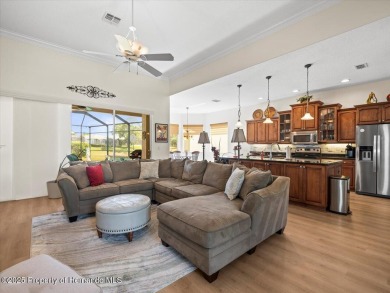 Beautiful 2004 Addison Sandhill Crane pool home situated on a on Glen Lakes Country Club in Florida - for sale on GolfHomes.com, golf home, golf lot
