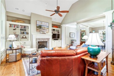 Experience the Lowcountry lifestyle in this custom-built home in on Oldfield Golf Club in South Carolina - for sale on GolfHomes.com, golf home, golf lot