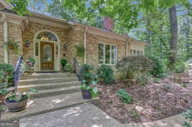 PRICE REDUCTION!!! Step into this charming custom brick home in on Canongate At Flat Creek Club in Georgia - for sale on GolfHomes.com, golf home, golf lot