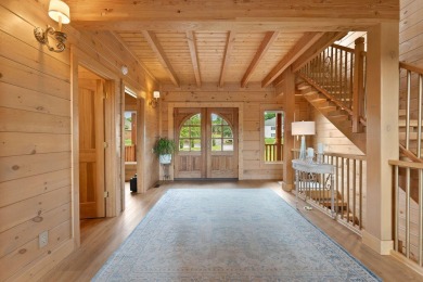 This Luxury Upscale Custom Lakefront Log  Stone Home invites you on Tellico Village -The Links At Kahite Golf Course in Tennessee - for sale on GolfHomes.com, golf home, golf lot