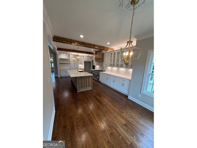 This custom home by Shockley Homes will check all your wants and on Oak Mountain Championship Golf Club in Georgia - for sale on GolfHomes.com, golf home, golf lot