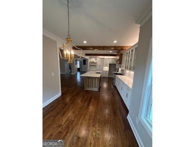 This custom home by Shockley Homes will check all your wants and on Oak Mountain Championship Golf Club in Georgia - for sale on GolfHomes.com, golf home, golf lot