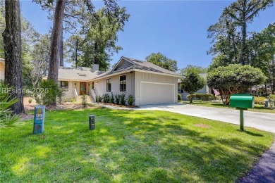 Picture perfect completely remodeled 3 bedroom/3 bath golf and on Sea Pines Country Club in South Carolina - for sale on GolfHomes.com, golf home, golf lot