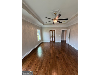 This custom home by Shockley Homes will check all your wants and on Oak Mountain Championship Golf Club in Georgia - for sale on GolfHomes.com, golf home, golf lot