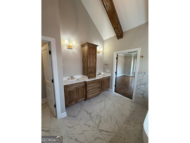 This custom home by Shockley Homes will check all your wants and on Oak Mountain Championship Golf Club in Georgia - for sale on GolfHomes.com, golf home, golf lot