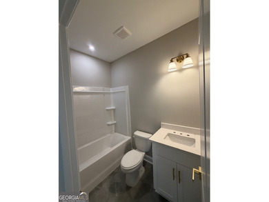 This custom home by Shockley Homes will check all your wants and on Oak Mountain Championship Golf Club in Georgia - for sale on GolfHomes.com, golf home, golf lot