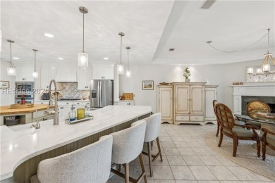 A 2025 chef's kitchen remodel & Calibogue Sound views from the on Harbour Town Golf Links in South Carolina - for sale on GolfHomes.com, golf home, golf lot