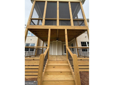 This custom home by Shockley Homes will check all your wants and on Oak Mountain Championship Golf Club in Georgia - for sale on GolfHomes.com, golf home, golf lot