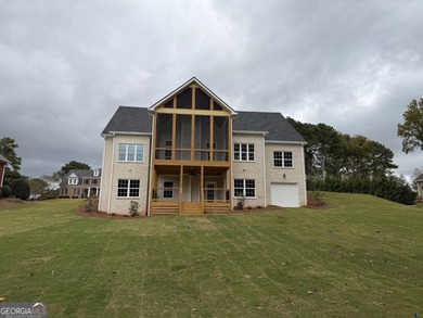 This custom home by Shockley Homes will check all your wants and on Oak Mountain Championship Golf Club in Georgia - for sale on GolfHomes.com, golf home, golf lot