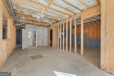 This custom home by Shockley Homes will check all your wants and on Oak Mountain Championship Golf Club in Georgia - for sale on GolfHomes.com, golf home, golf lot