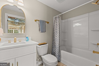 This custom home by Shockley Homes will check all your wants and on Oak Mountain Championship Golf Club in Georgia - for sale on GolfHomes.com, golf home, golf lot