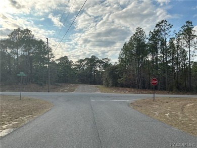 Buildable 0.33-acre oversized corner lot located in the on Pine Ridge Community Golf and Country Club in Florida - for sale on GolfHomes.com, golf home, golf lot