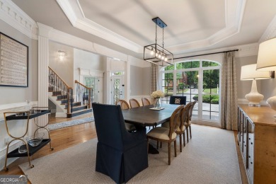 Experience luxury living at its finest in this stunning on Alpharetta Athletic Club East in Georgia - for sale on GolfHomes.com, golf home, golf lot