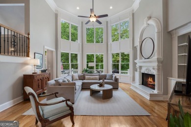 Experience luxury living at its finest in this stunning on Alpharetta Athletic Club East in Georgia - for sale on GolfHomes.com, golf home, golf lot