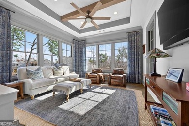 Welcome to this beautiful custom-built, 4-bedroom, 4.5-bath lake on Reynolds Lake Oconee - The Oconee in Georgia - for sale on GolfHomes.com, golf home, golf lot