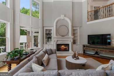 Experience luxury living at its finest in this stunning on Alpharetta Athletic Club East in Georgia - for sale on GolfHomes.com, golf home, golf lot