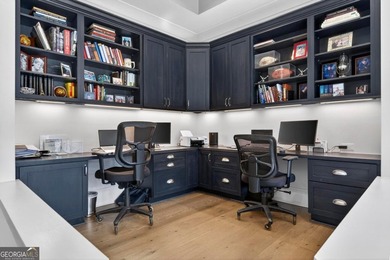 Welcome to this beautiful custom-built, 4-bedroom, 4.5-bath lake on Reynolds Lake Oconee - The Oconee in Georgia - for sale on GolfHomes.com, golf home, golf lot