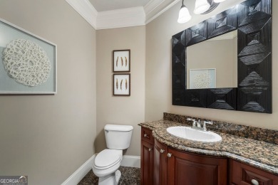 Experience luxury living at its finest in this stunning on Alpharetta Athletic Club East in Georgia - for sale on GolfHomes.com, golf home, golf lot