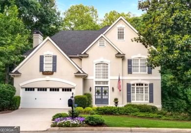 Tucked into a quiet cul-de-sac in sought-after Windward, this on The Golf Club of Georgia in Georgia - for sale on GolfHomes.com, golf home, golf lot