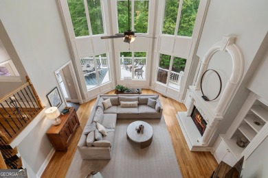 Experience luxury living at its finest in this stunning on Alpharetta Athletic Club East in Georgia - for sale on GolfHomes.com, golf home, golf lot