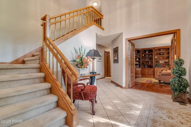Set on 1.46 acres in Tanglwood Lakes, this 3,310-SF PRIVATE on Paupack Hills Golf and Country Club in Pennsylvania - for sale on GolfHomes.com, golf home, golf lot